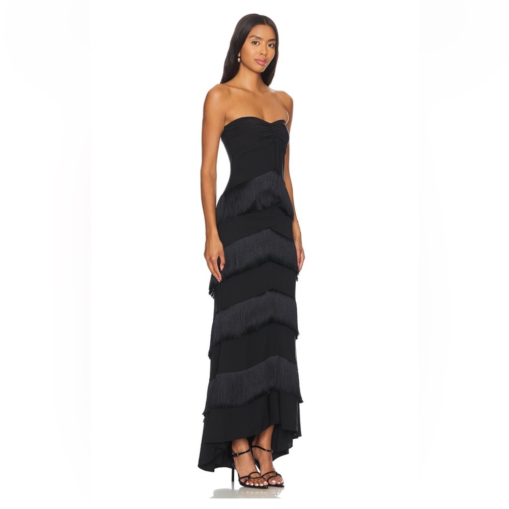 House of Harlow 1960 Hera Fringe Maxi Dress